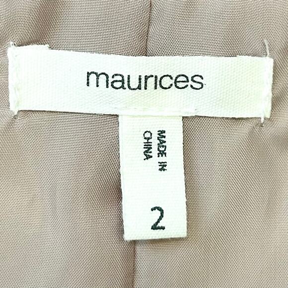 Maurices Cozy Fleece Plush Blush Sleeveless Vest - Picture 8 of 9